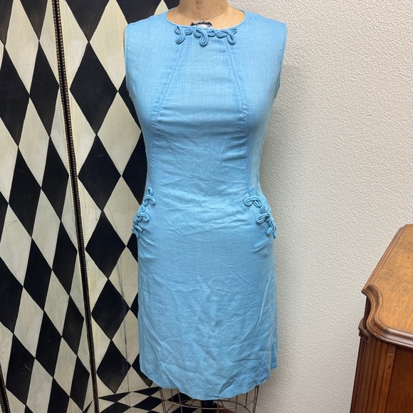 Dresses & Skirts - True Vintage Blue A-Line Dress